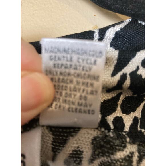 Chico's Jacket Open Front Animal Print Size 3 - Picture 6 of 8